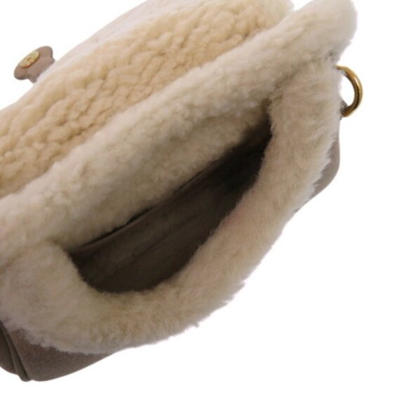 ❤️❤️ Christian Dior Bobby Shearling Suede Mouton Beige 0340, COA included - Picture 8 of 16